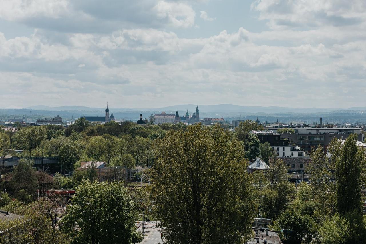 Апартаменти Sky Mountain View Free Parking Краків Екстер'єр фото