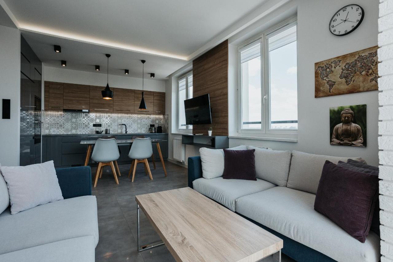Апартаменти Sky Mountain View Free Parking Краків Екстер'єр фото