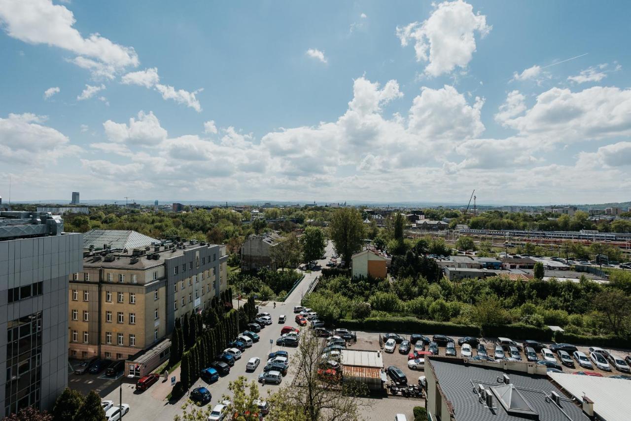 Апартаменти Sky Mountain View Free Parking Краків Екстер'єр фото