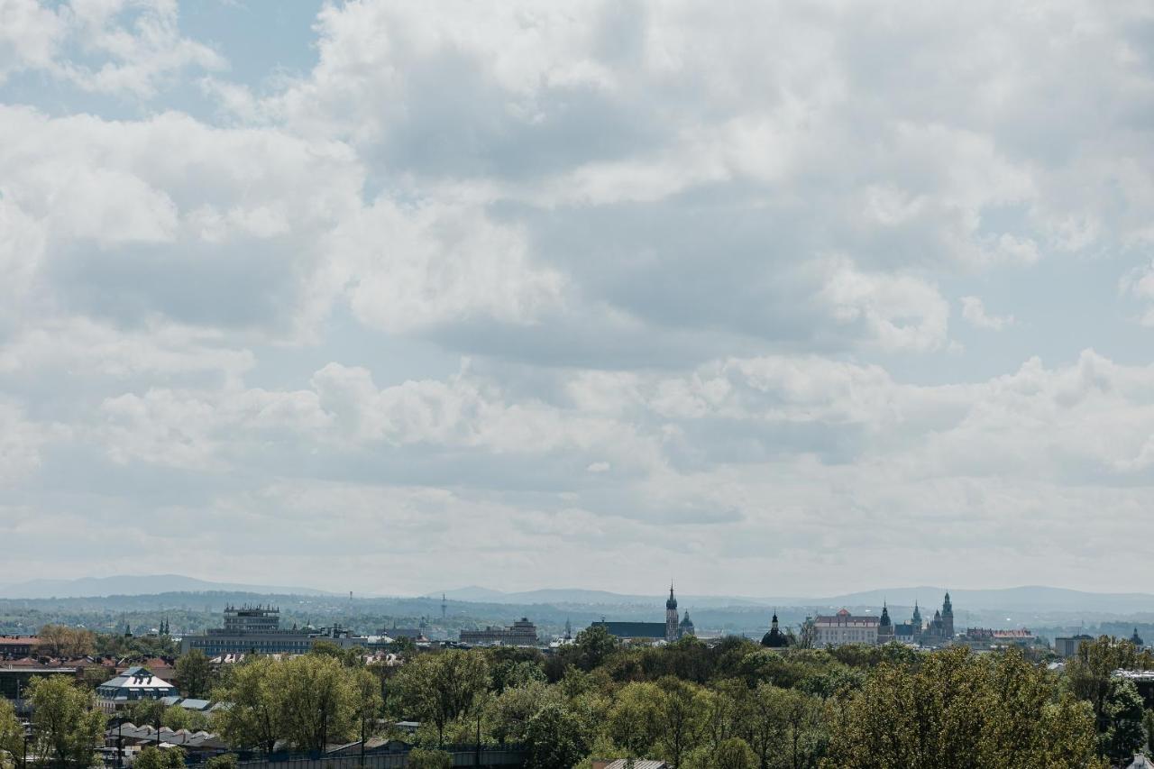 Апартаменти Sky Mountain View Free Parking Краків Екстер'єр фото
