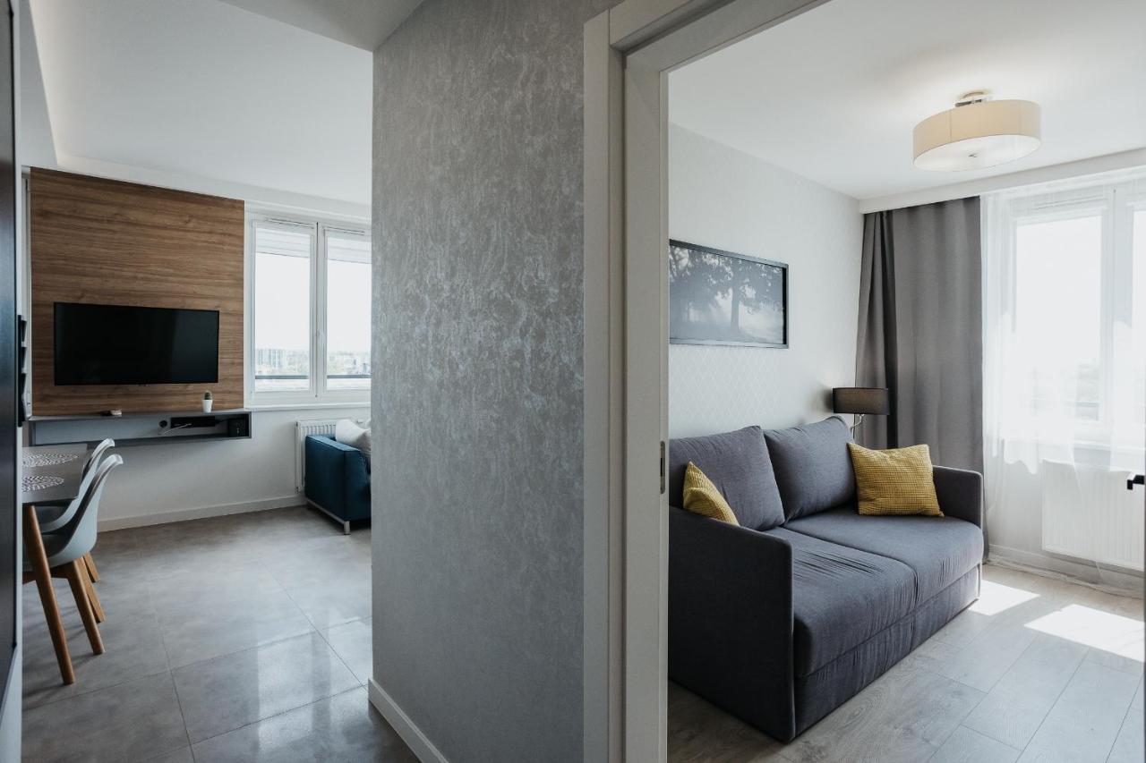 Апартаменти Sky Mountain View Free Parking Краків Екстер'єр фото